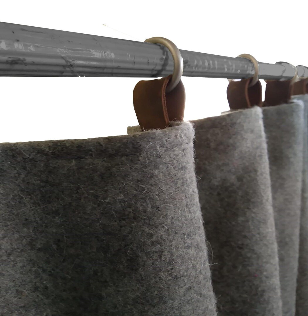 Winter Window Dressing Drapes, Wool Felt Curtains Gray Felt Curtain Panel Custom Window Curtain Customized Door Curtain Eyelet Curtain | MakerPlace by Michaels Winter Window Dressing Drapes, Wool Felt Curtains Gray Felt Curtain Panel Custom Window Curtain Customized Door Curtain Eyelet Curtain | MakerPlace by Michaels